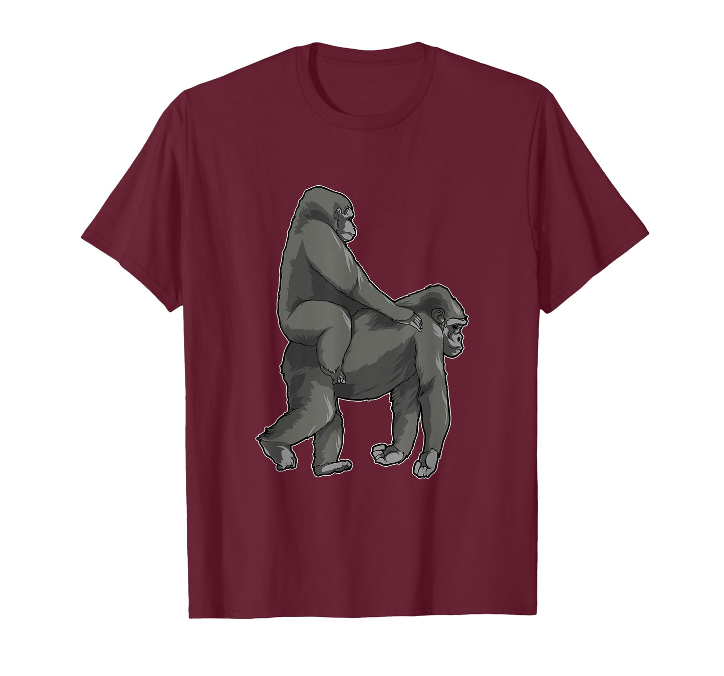 Ride Wife Gorilla Meme Funny Monkey Memes T-Shirt