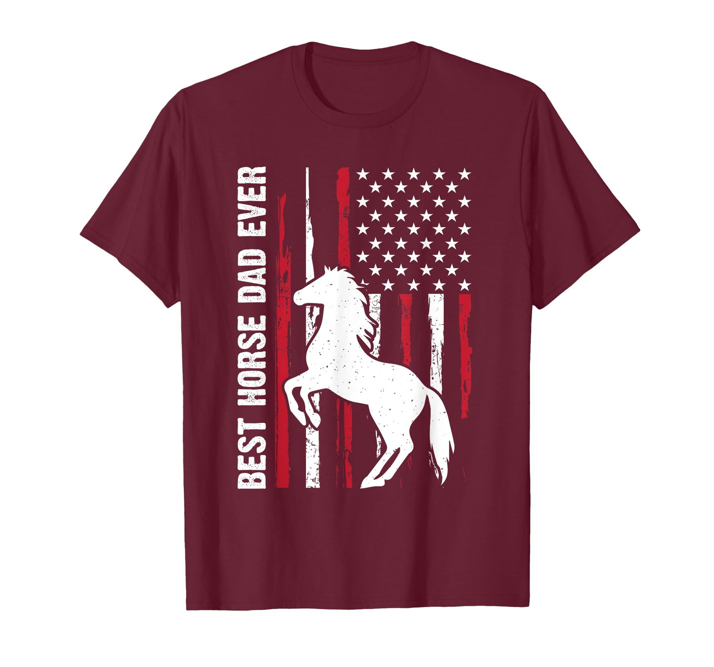 best horse dad ever Riding Cowboy Horseback Father's Day T-Shirt