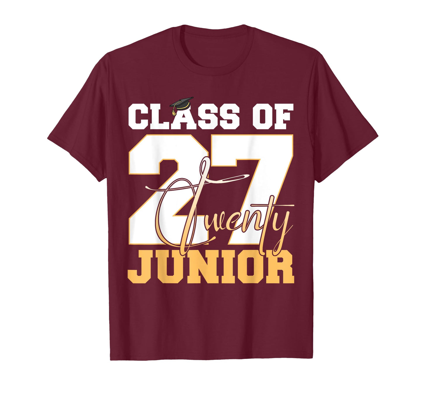Class of 27 Junior Student Graduation School Pride T-Shirt