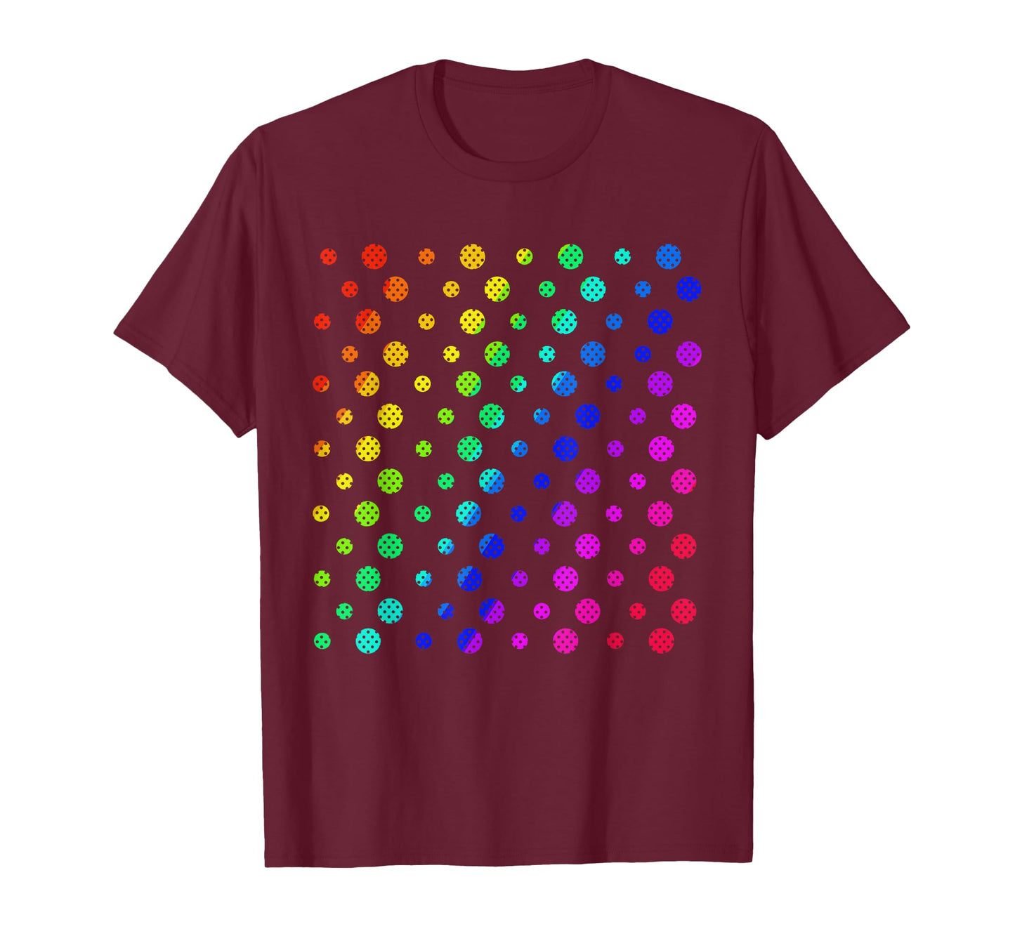 Happy Dot Day Rainbow Colorful Polka Dots Boy Teen Kids T-Shirt