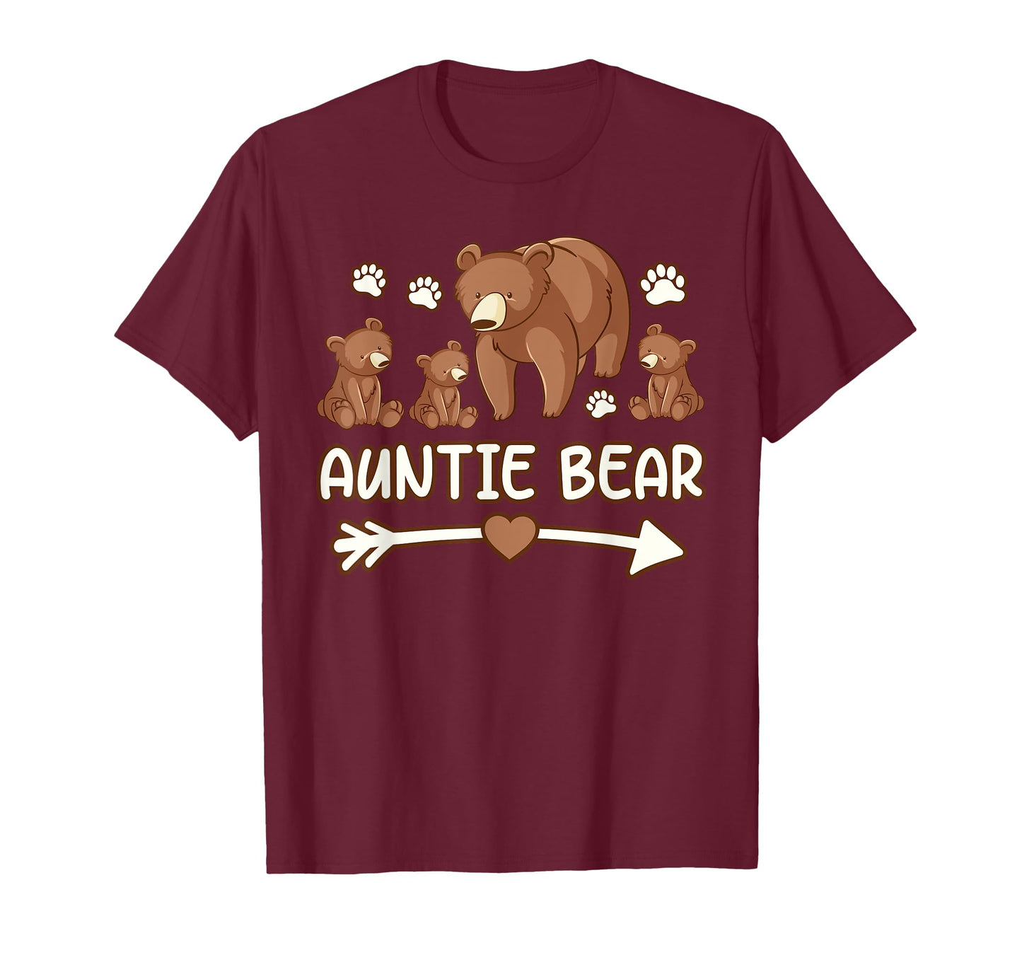 Auntie bear 3 cubs shirts, Auntie bear shirt for women T-Shirt