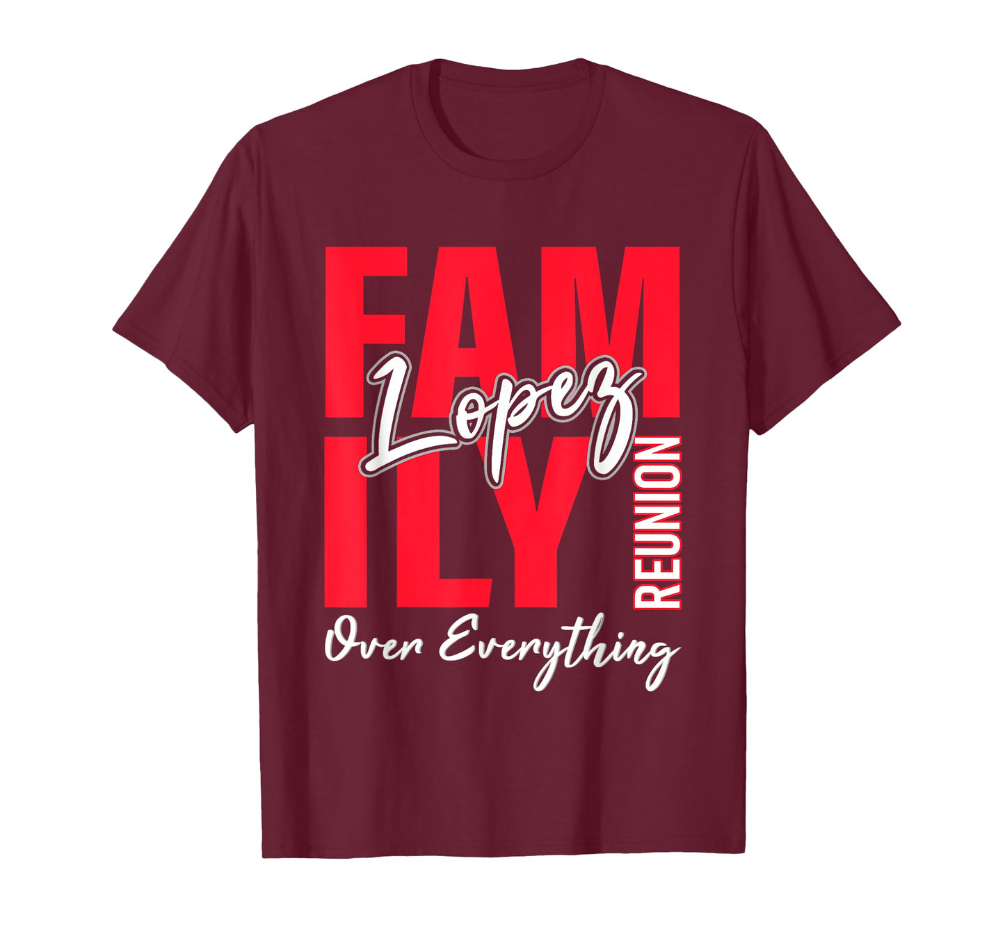 Lopez Family Reunion Shirt Lopez Family Gathering T-Shirt