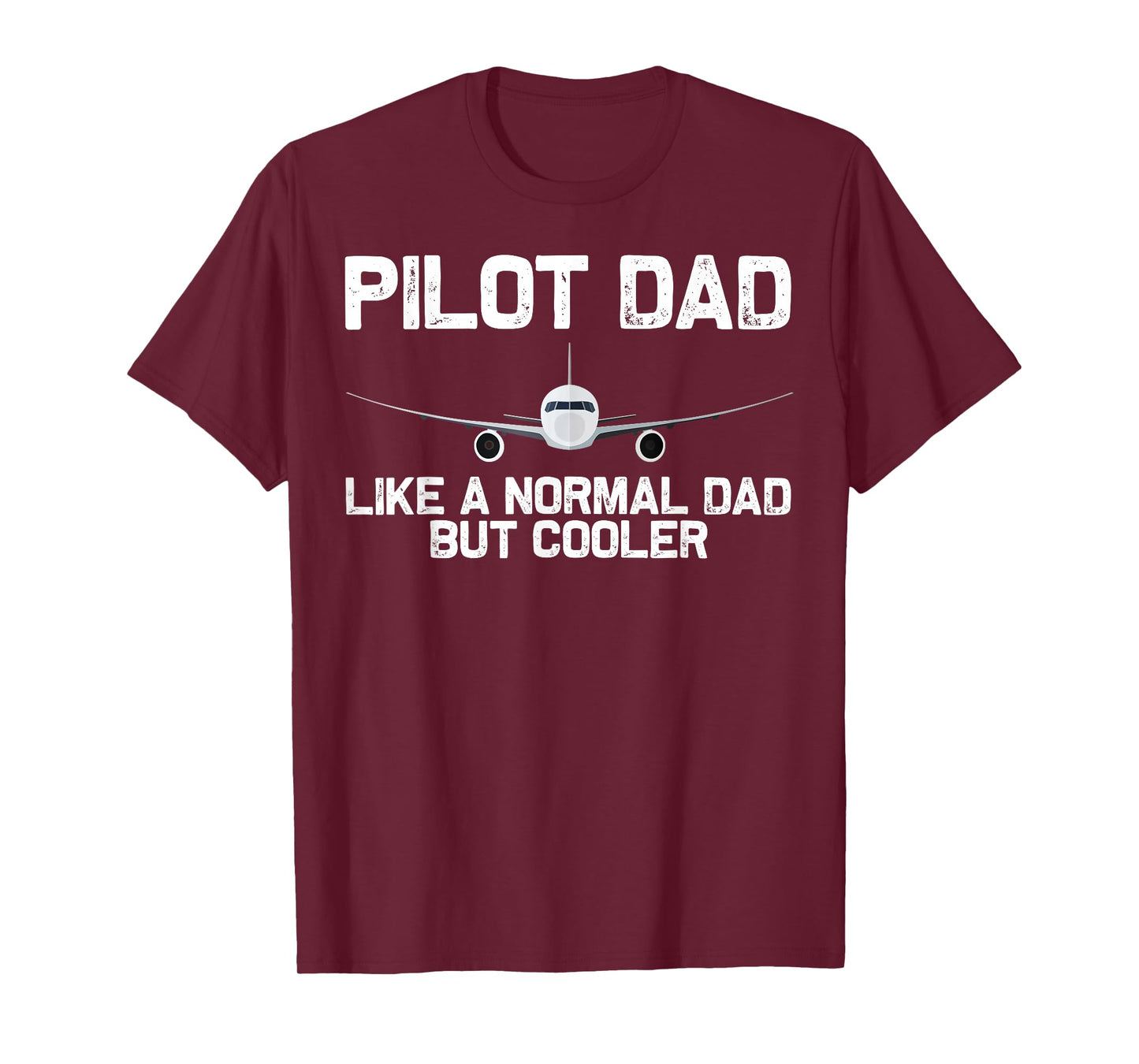 Funny Pilot Art For Men Dad Father Aviation Airplane Pilot T-Shirt