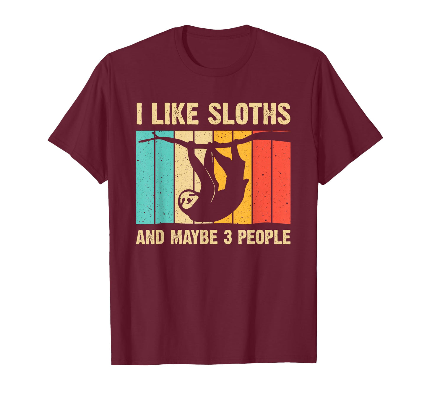 Funny Sloth Design For Sloth Lover Men Women Kids Introvert T-Shirt