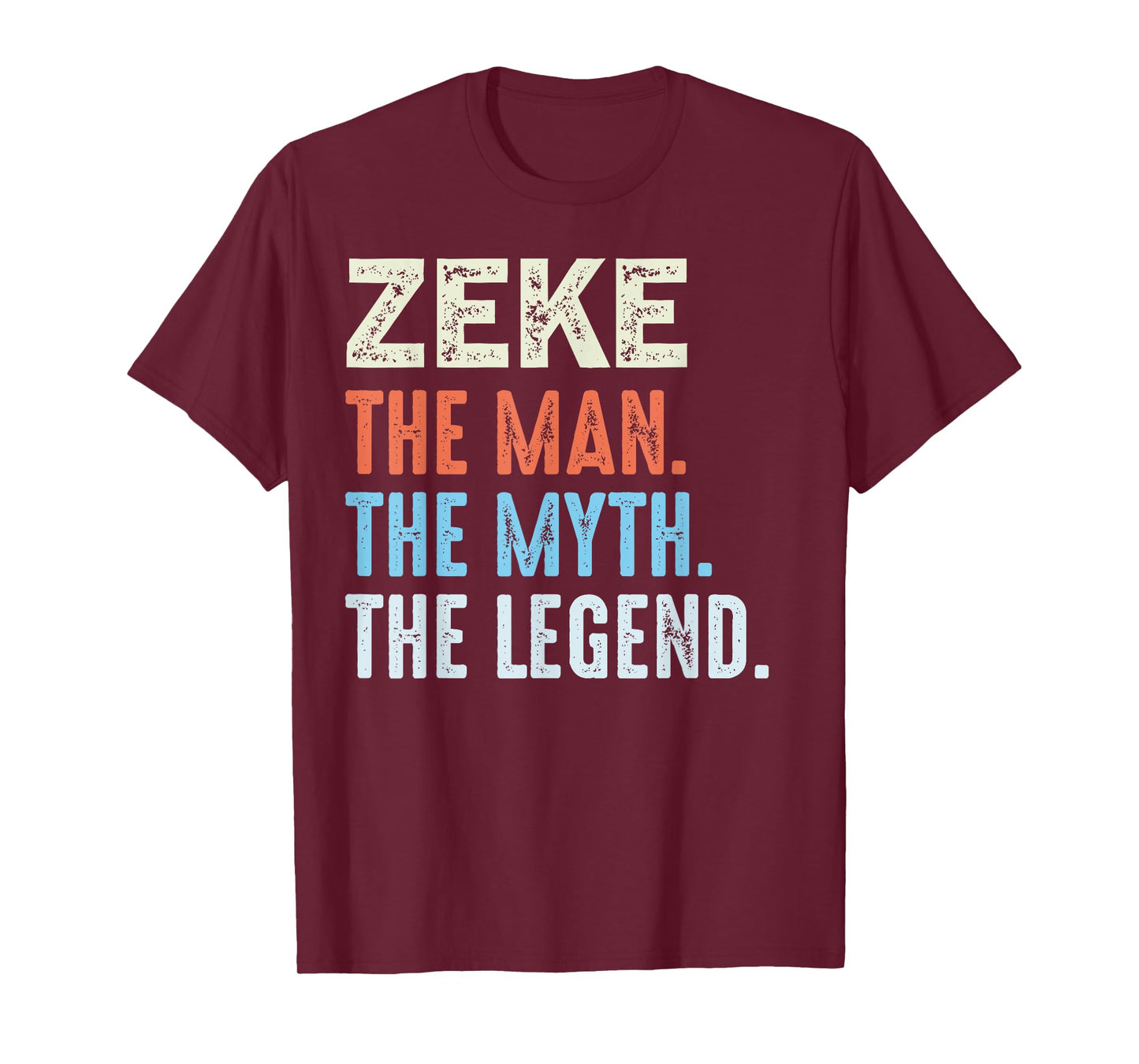 Zeke The Legend Name Personalized Cute Idea Men Vintage Zeke T-Shirt