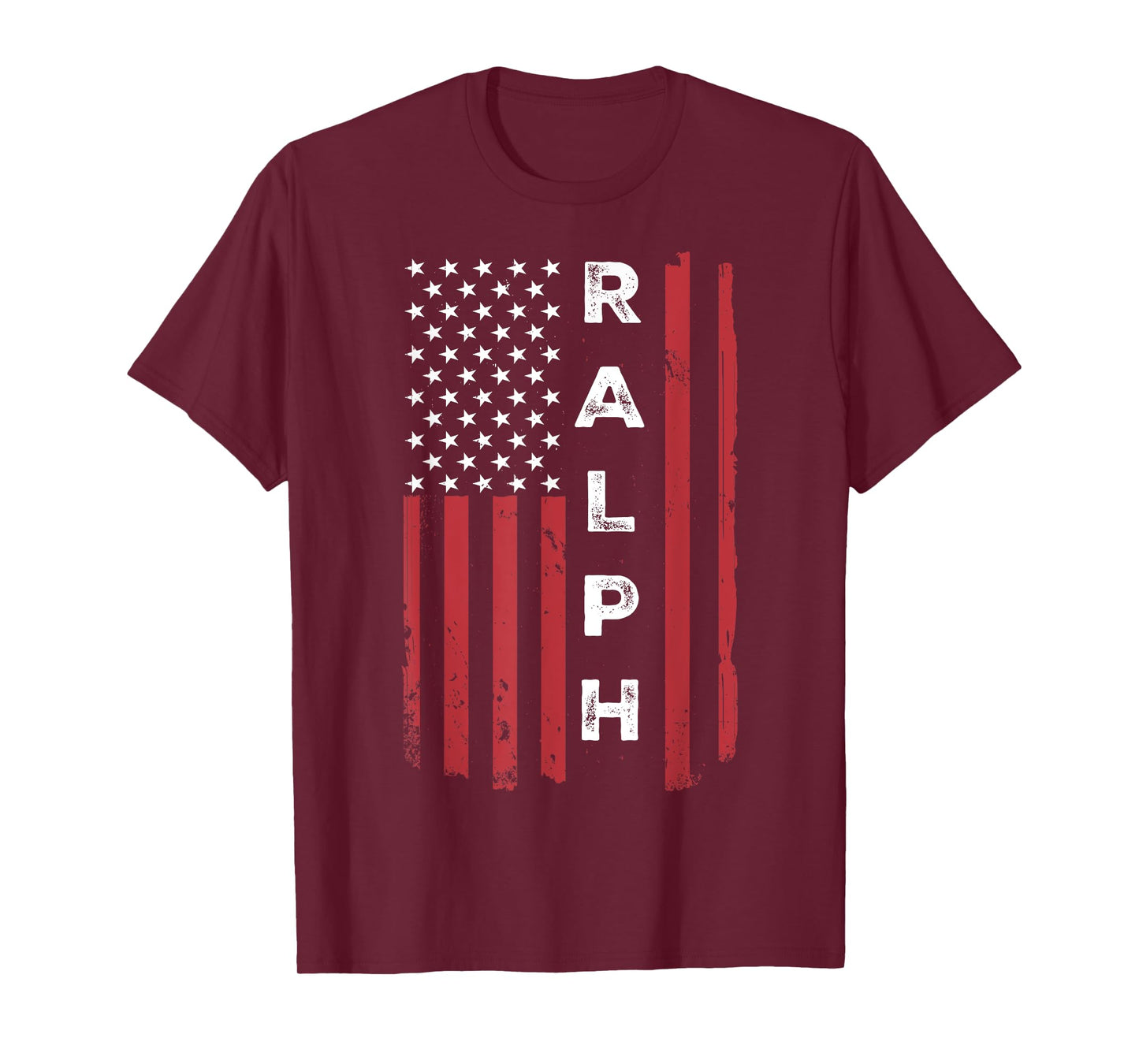 Ralph USA Flag American Flag Patriotic T-Shirt