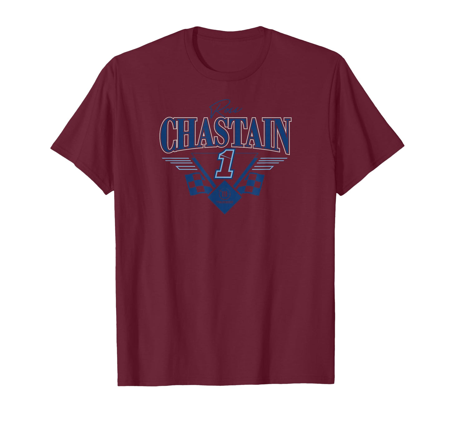 NASCAR - Ross Chastain 1 Trackhouse Triangle Wings White T-Shirt