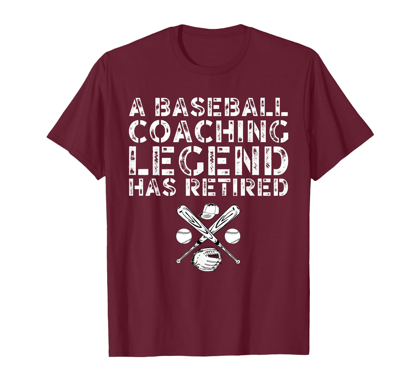 Retired Baseball Coach Thank You Retirement T-Shirt