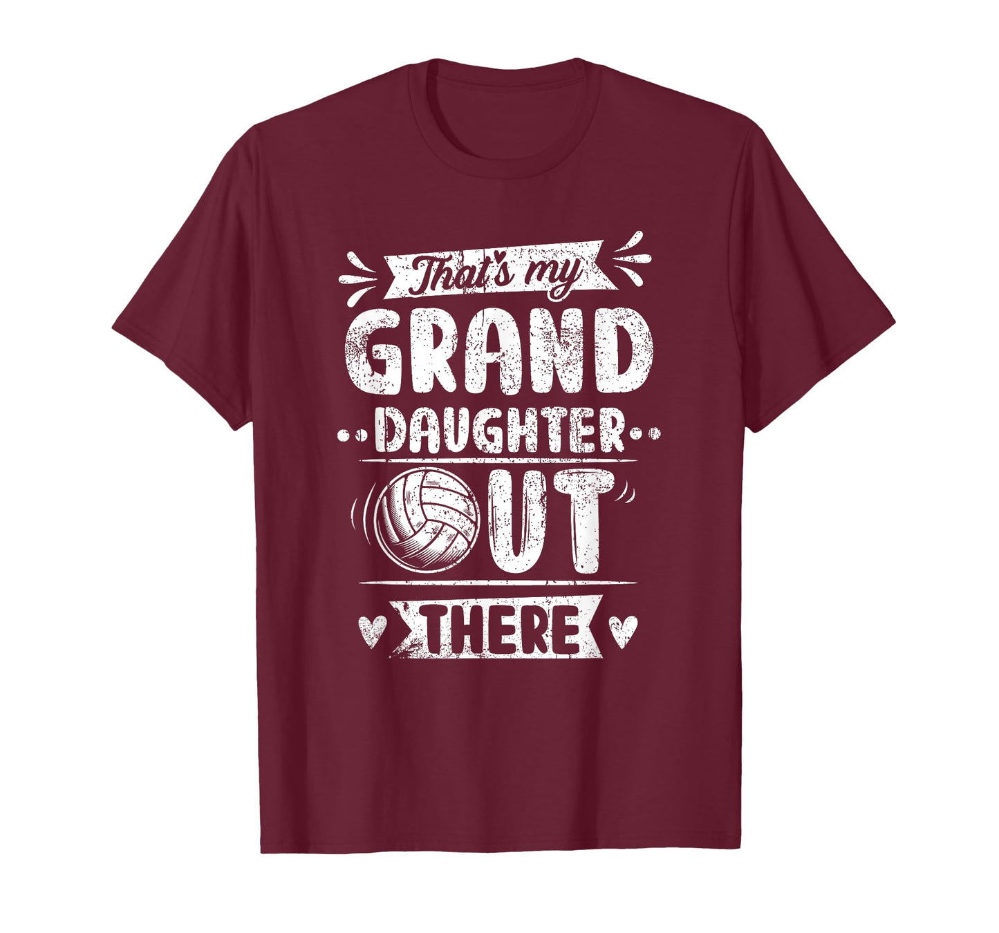 That's My Granddaughter Out There Volleyball For Grandma T-Shirt