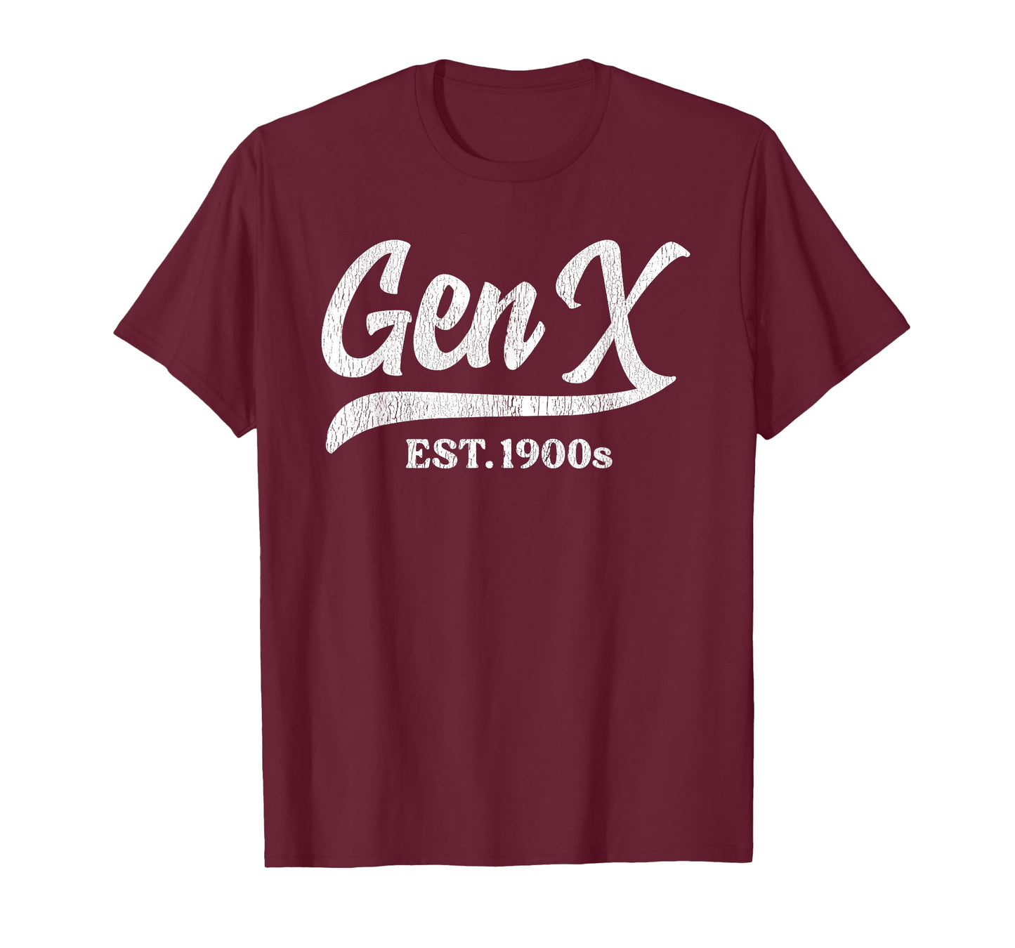 Gen X Est. 1900s Retro Vintage Cool 90s Vibes Throwback T-Shirt