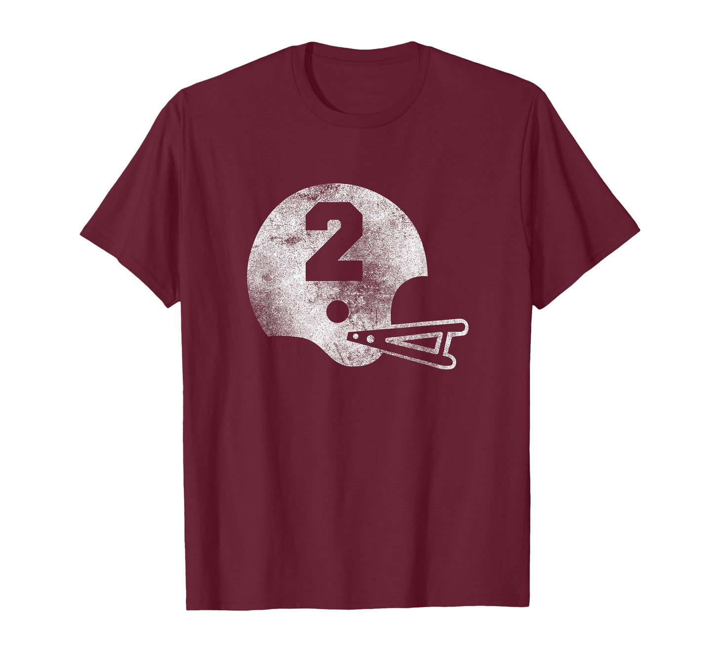Vintage Football Jersey Number 2 T-Shirt Player Number T-Shirt