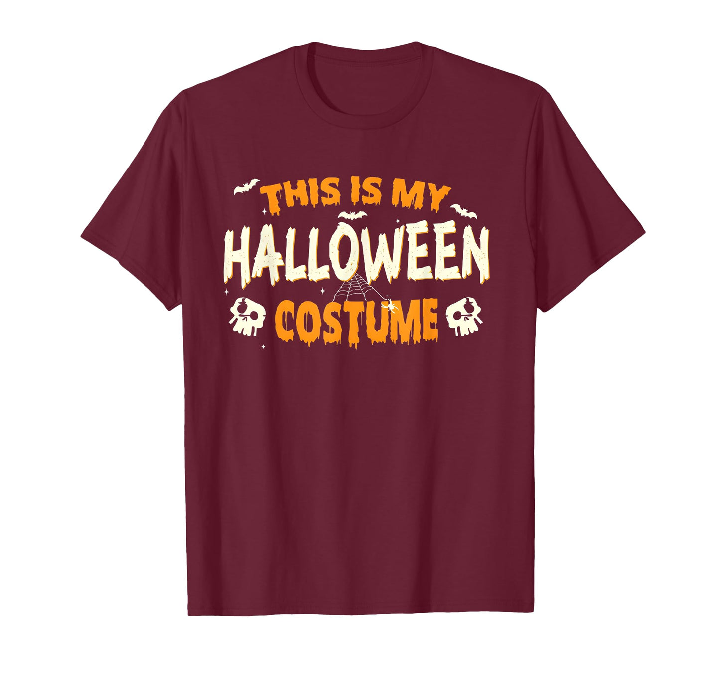 This Is My Halloween Costume Shirt Men Women Kids Funny T-Shirt