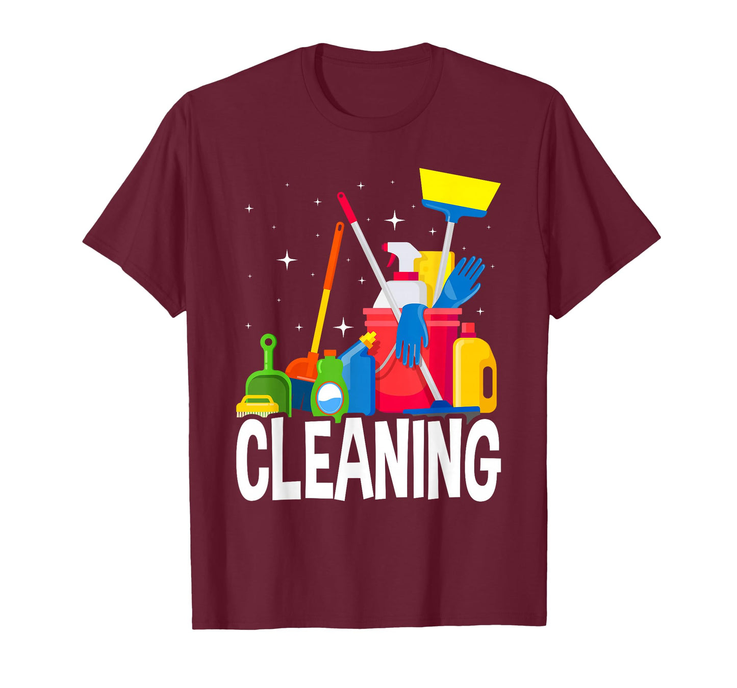 Funny Cleaning Lover Cleaning Lady Housekeeping Housekeeper T-Shirt