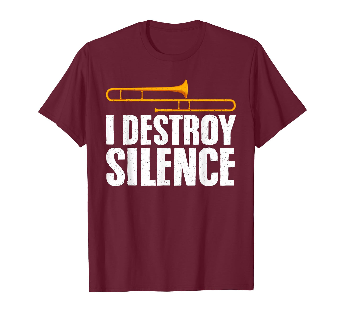 Funny Trombone Art for Men Women Jazz Music Trombone Player T-Shirt