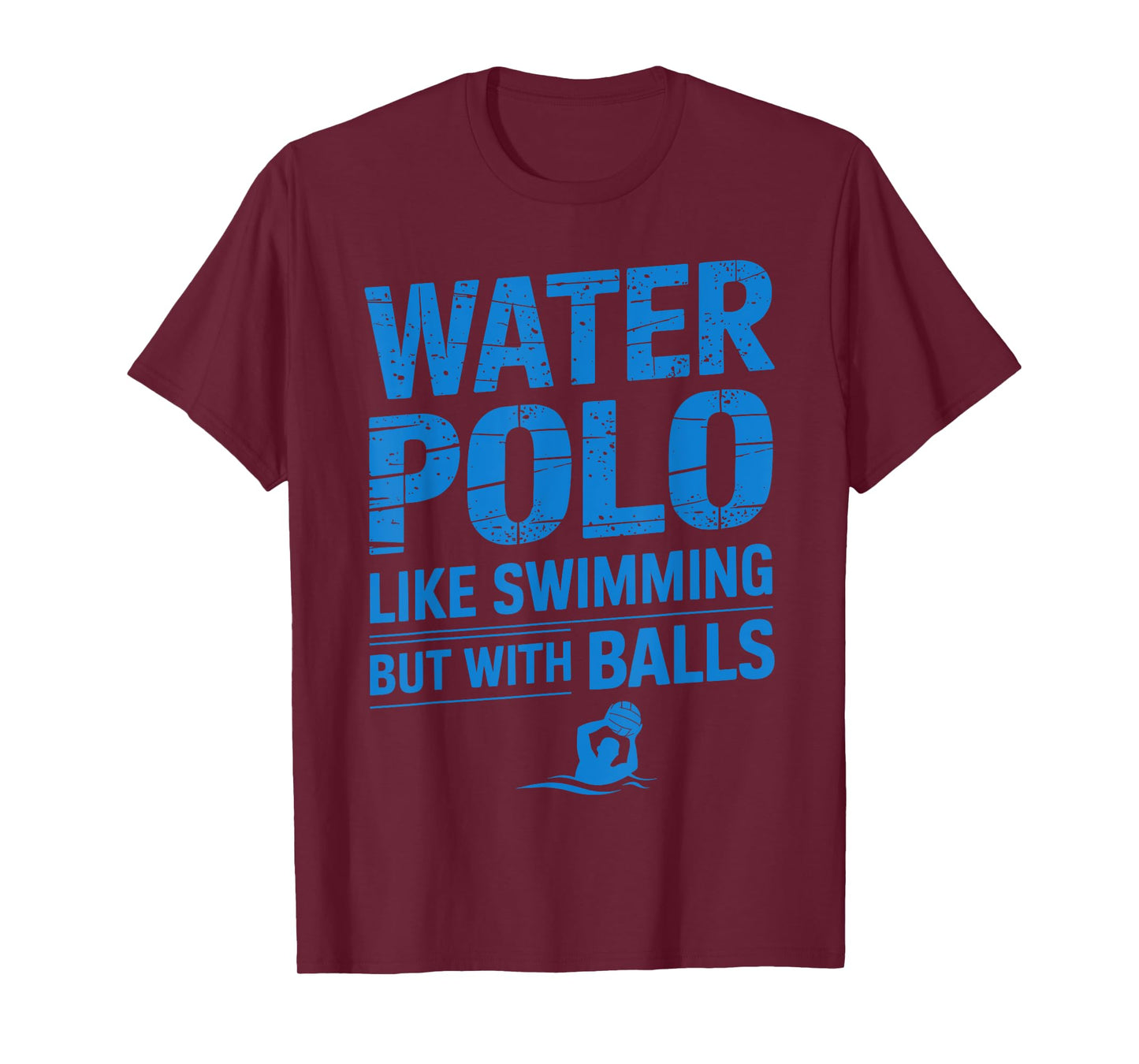 Funny Water Polo Art For Men Women Gag Water Polo Player T-Shirt