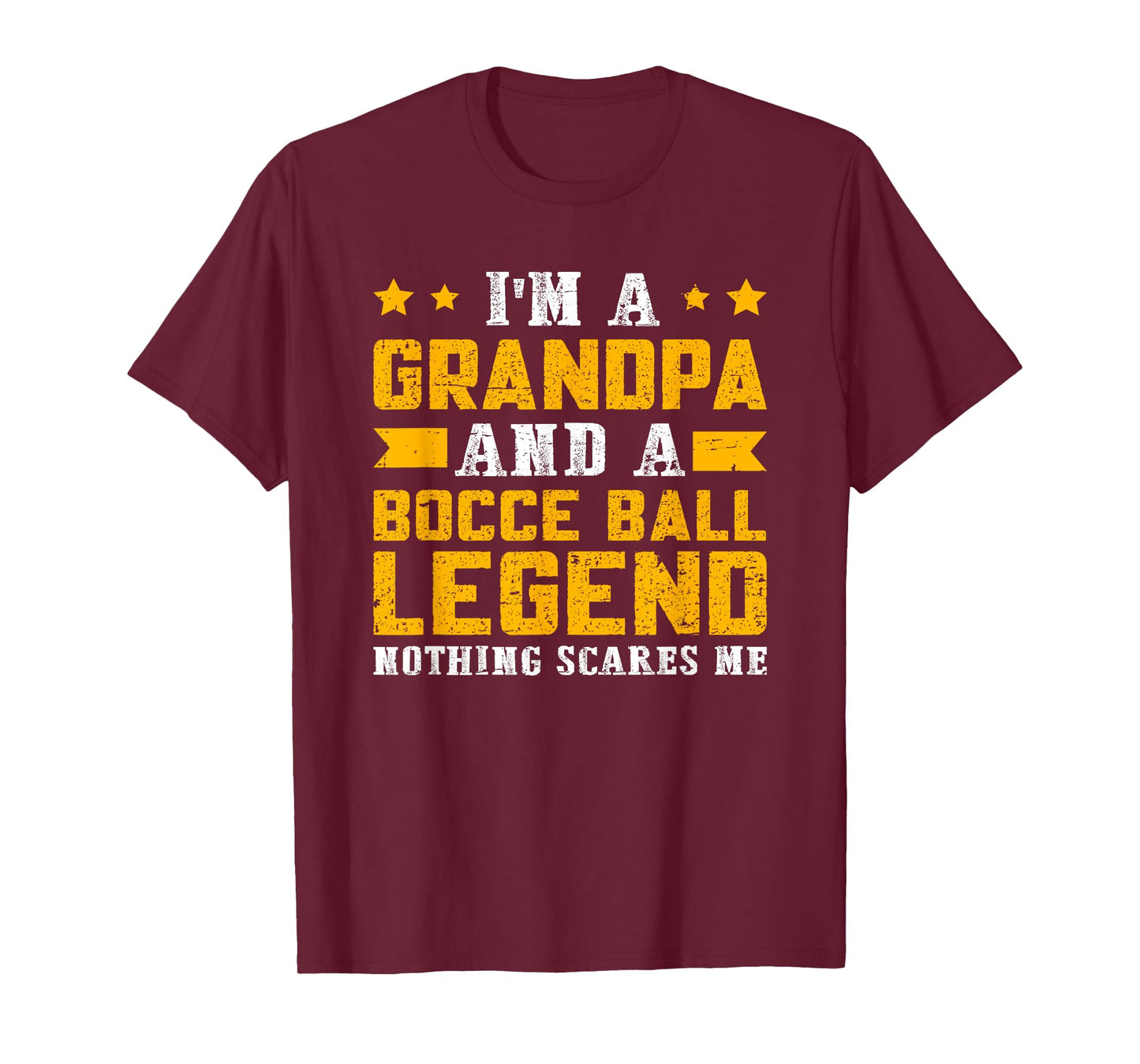 Bocce Ball Legend Grandpa T-Shirt