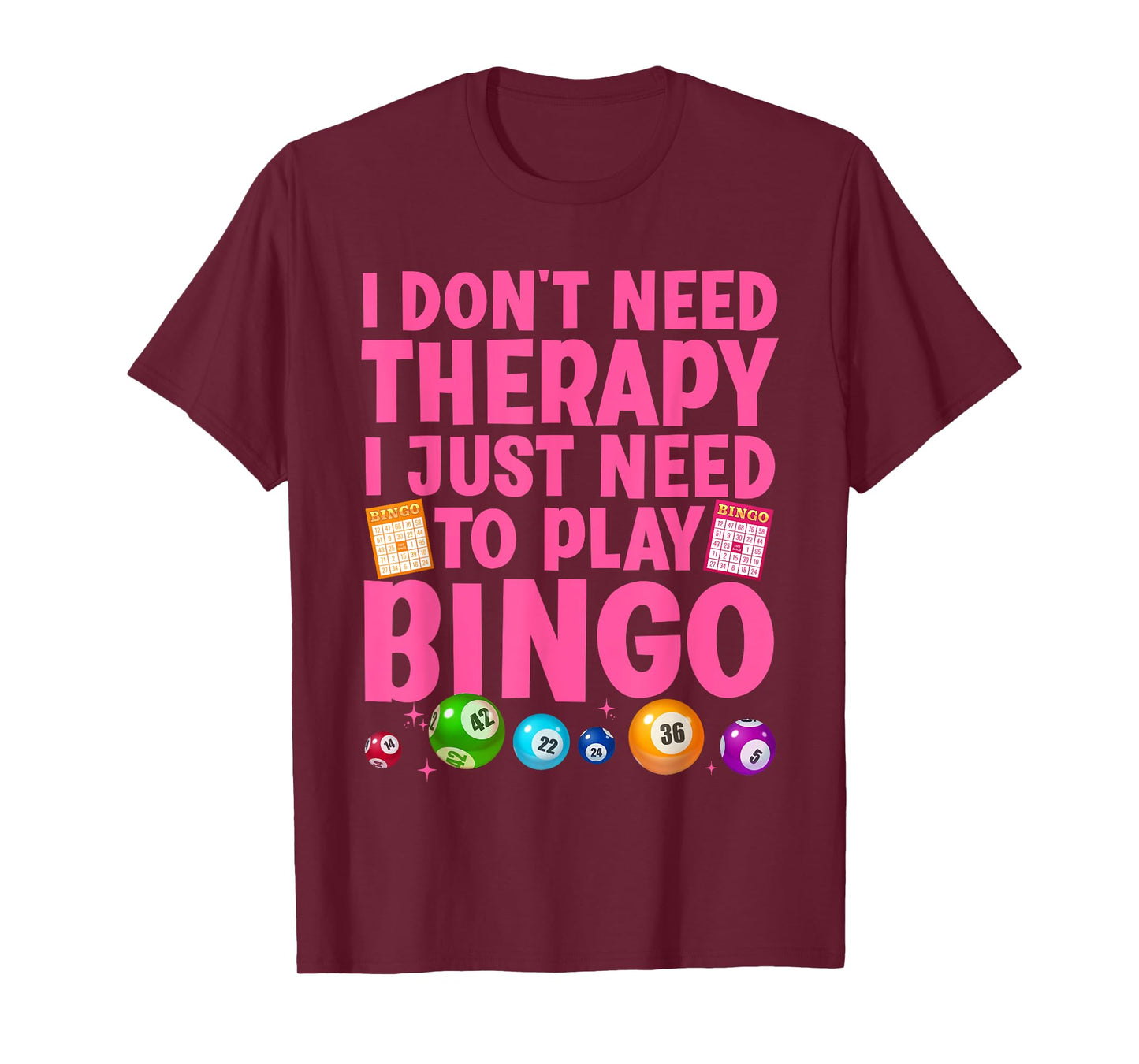 Cute Bingo Novelty For Men Women Bingo Lover Bingo Player T-Shirt