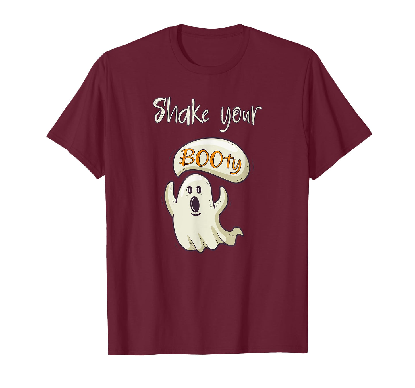 Funny Happy Halloween Costume Shake Your Booty Ghost T-Shirt