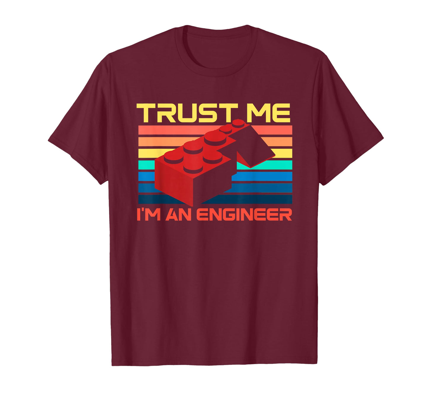 Engineer Master Builder Building Blocks Bricks Bricklayer T-Shirt