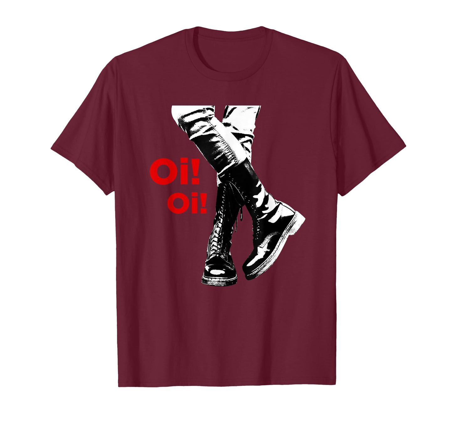 "Oi Oi" Skinhead, Ska, Street Punk, Hardcore Punk T-Shirt
