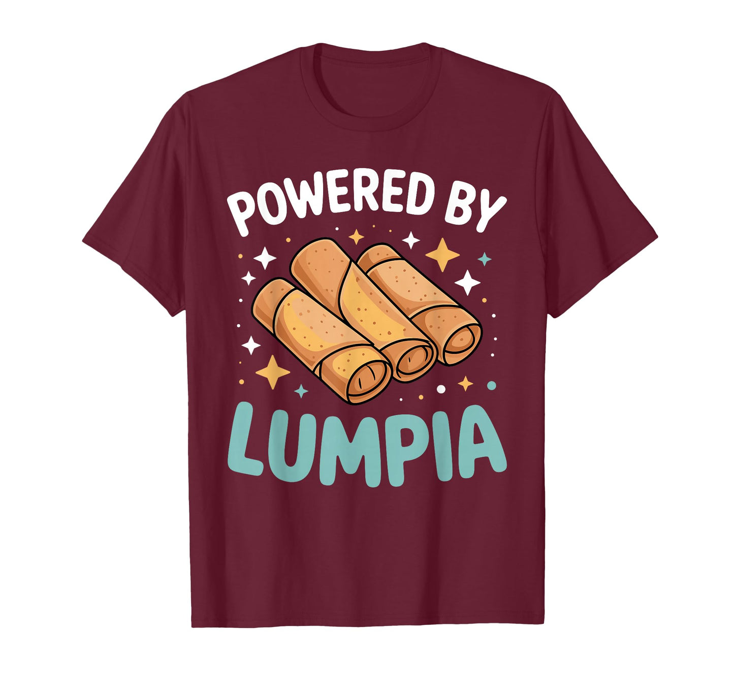 Funny Lumpia Art for Men Women Filipino Spring Roll Lumpia T-Shirt