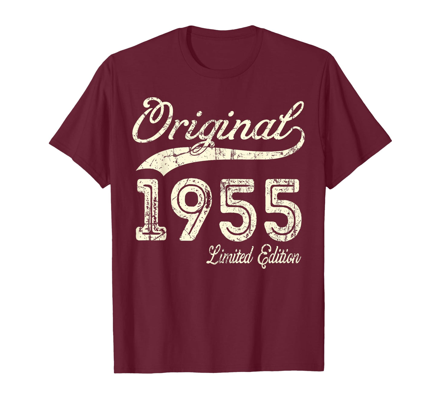 70th Birthday Men Women Vintage 1955 Original Parts T-Shirt