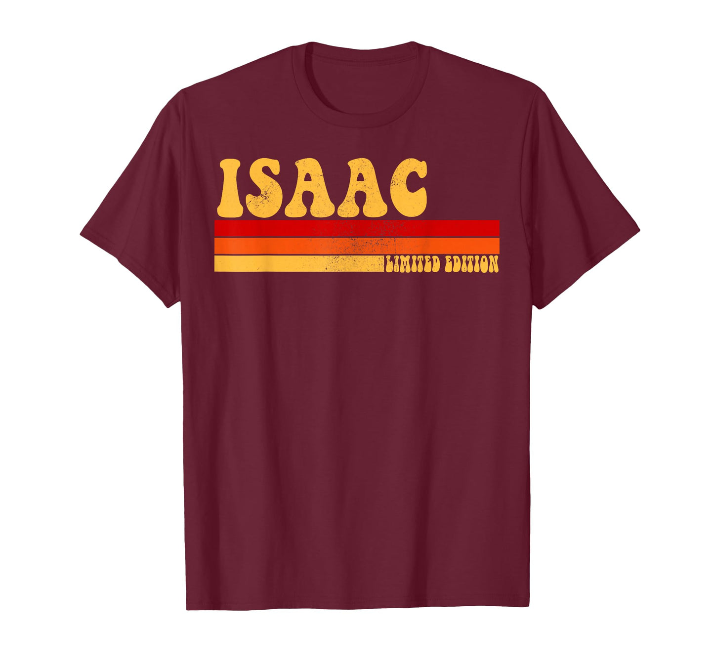 ISAAC Name Personalized Idea Men Retro Vintage ISAAC T-Shirt