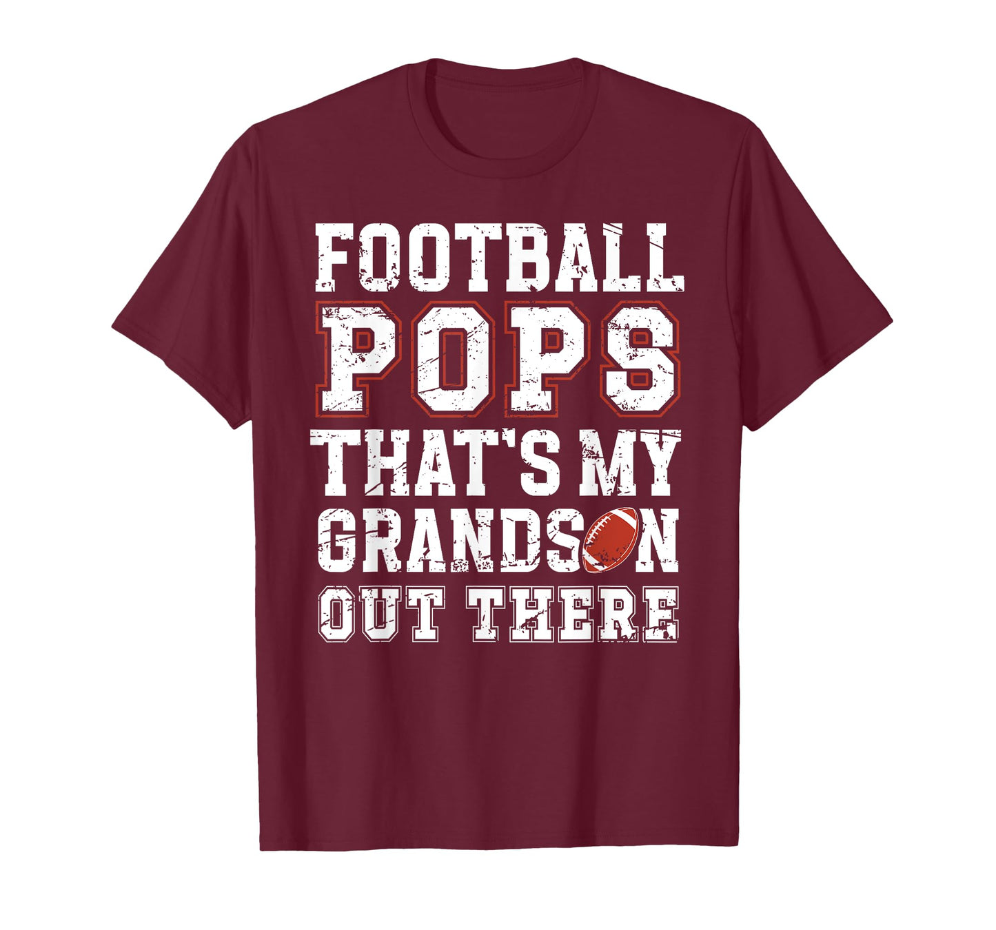 Proud Football Pops Of A Football Player Pops T-Shirt