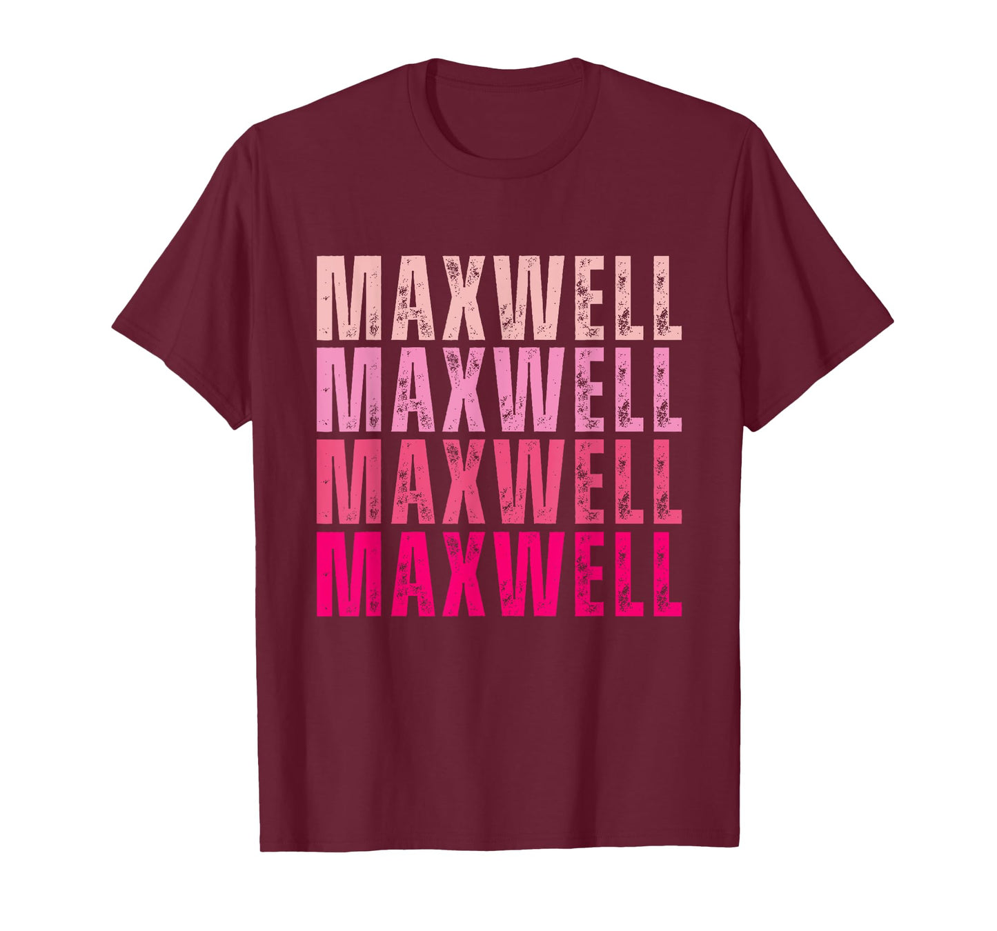 Personalized Name Maxwell I Love Maxwell Vintage T-Shirt