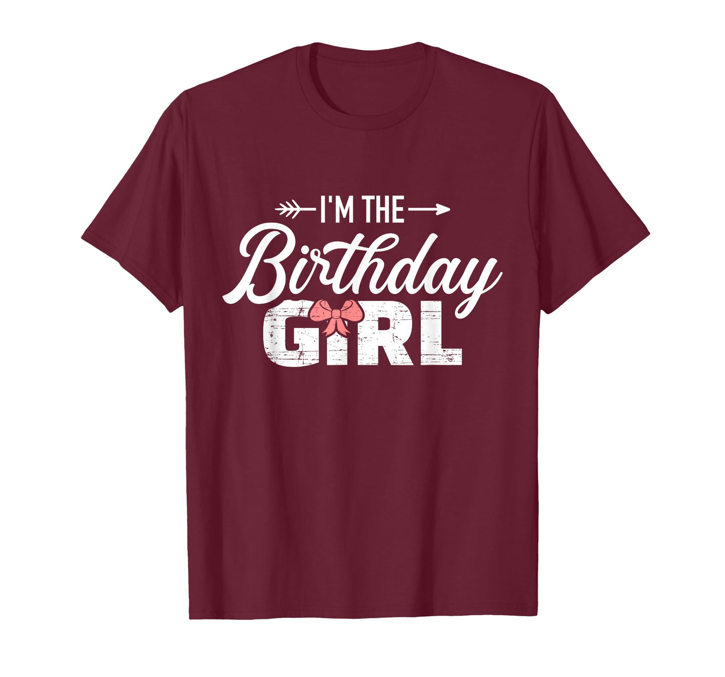 I'm the birthday daughter girl matching family T-Shirt