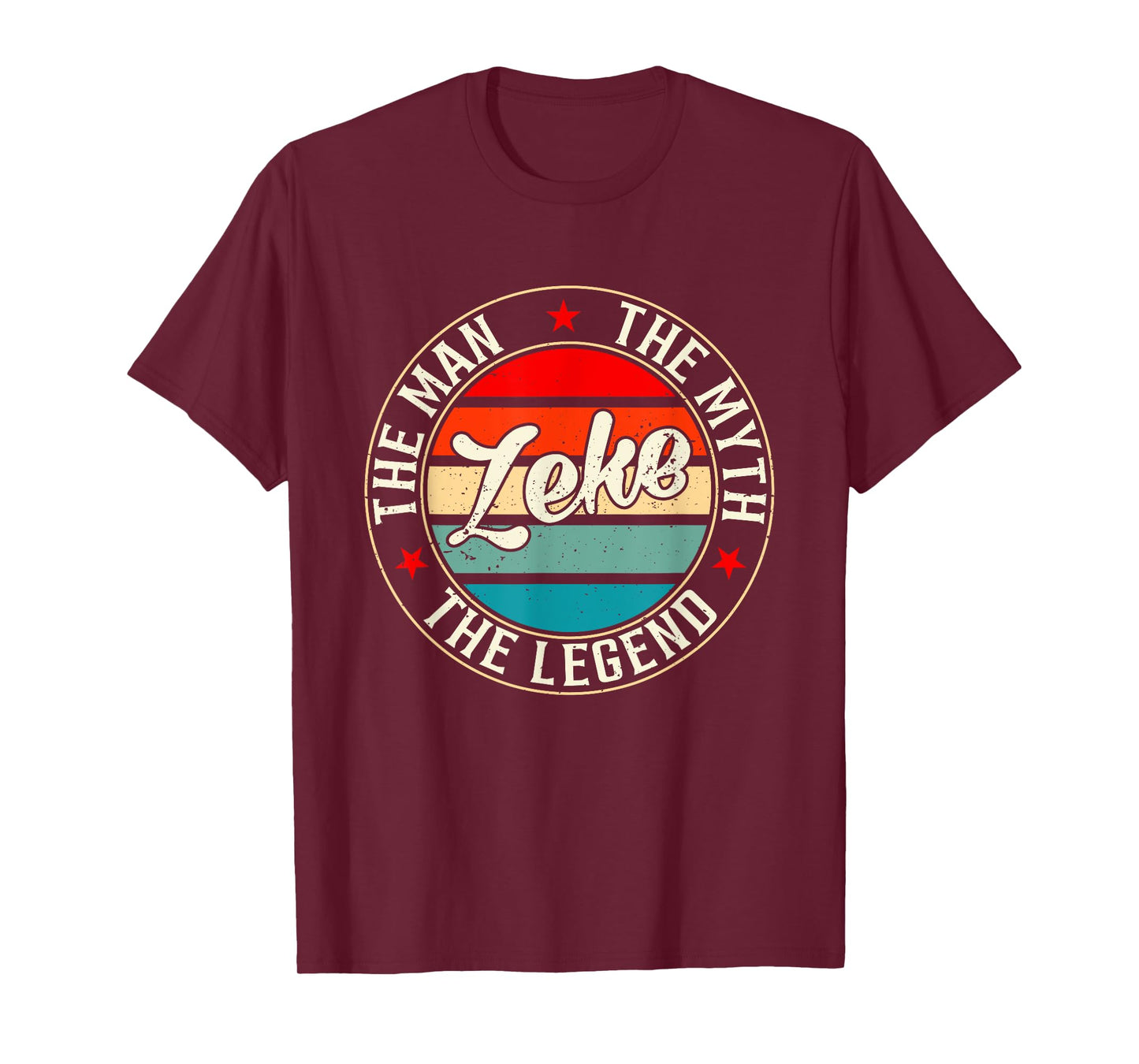ZEKE The Man The Myth The Legend Shirt Funny Personalized T-Shirt