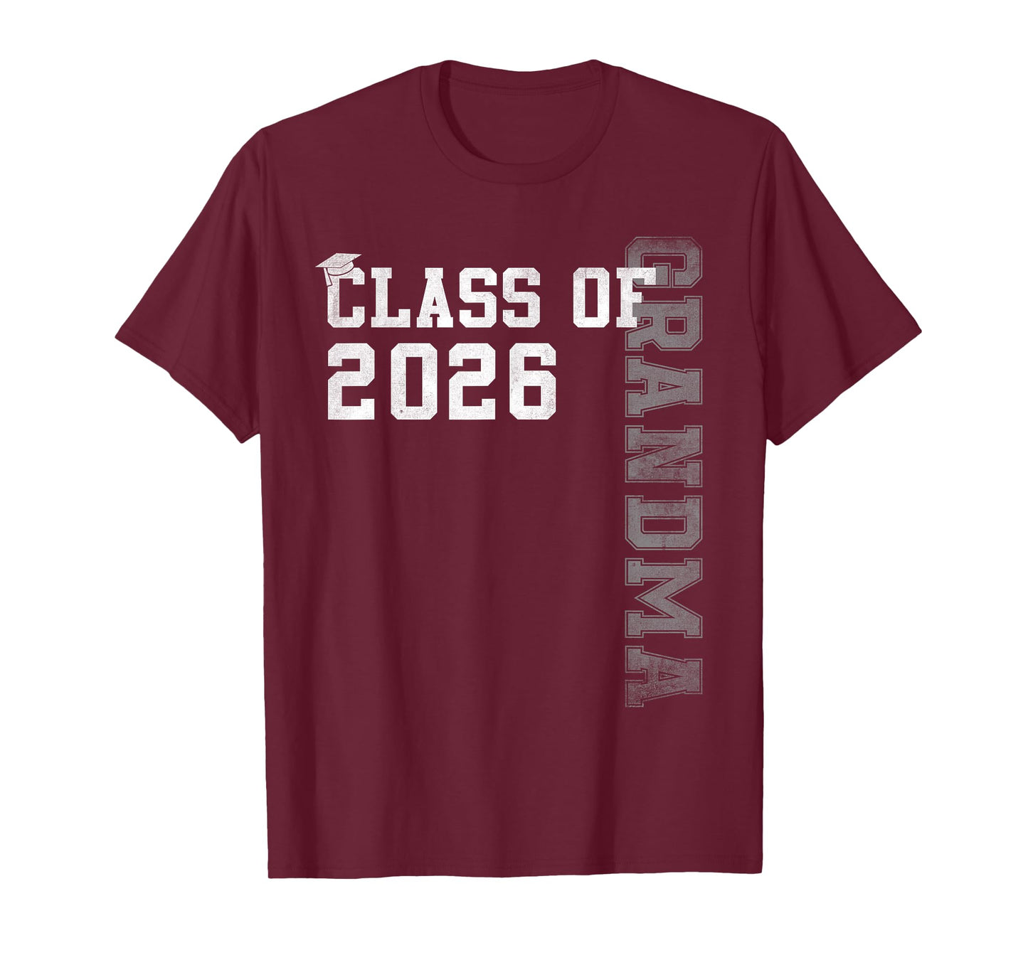Proud Grandma Of A 2026 Graduate Grad Senior Graduation T-Shirt
