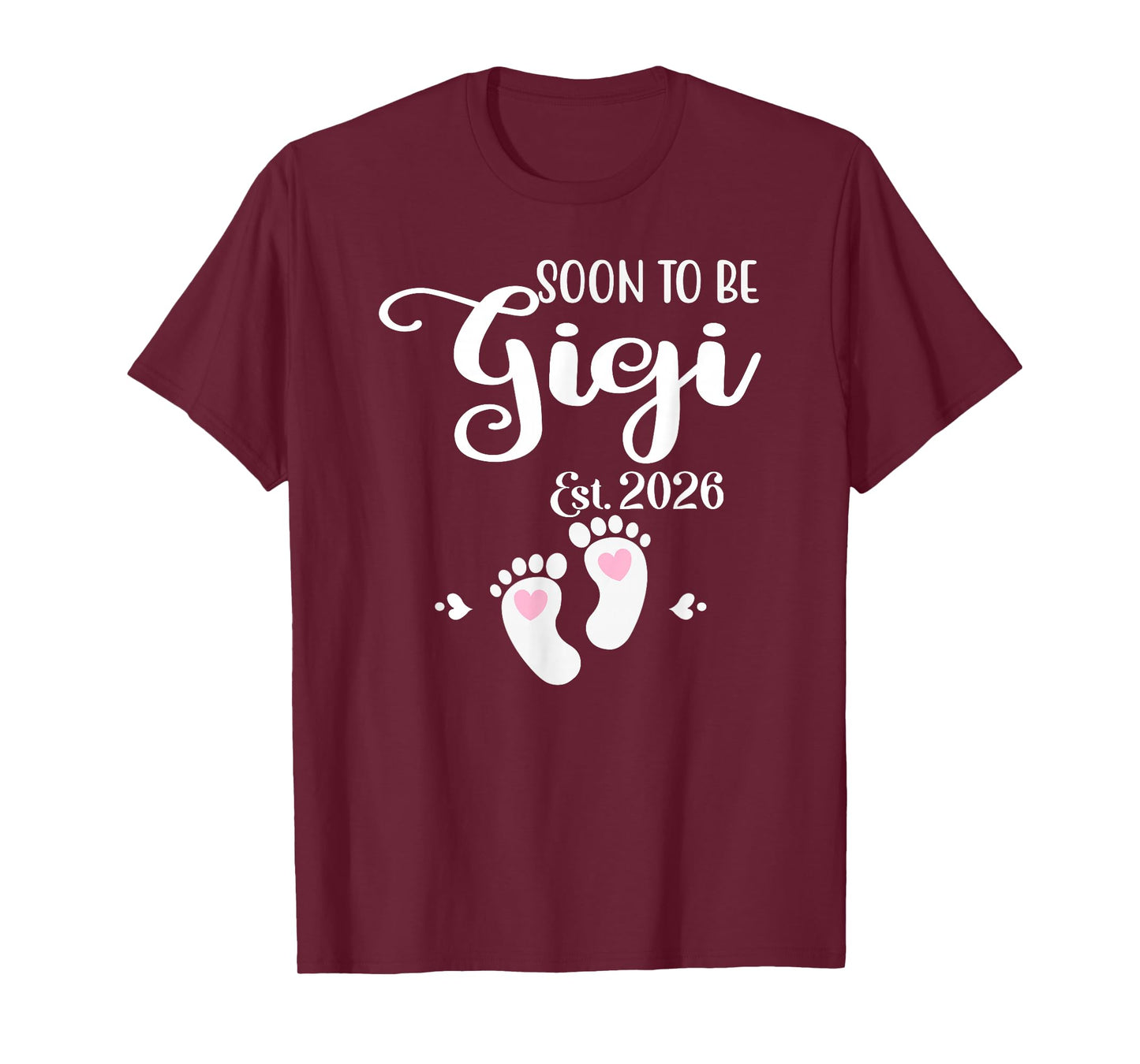 Soon to Be Gigi est. 2026 Baby funny Gigi T-Shirt