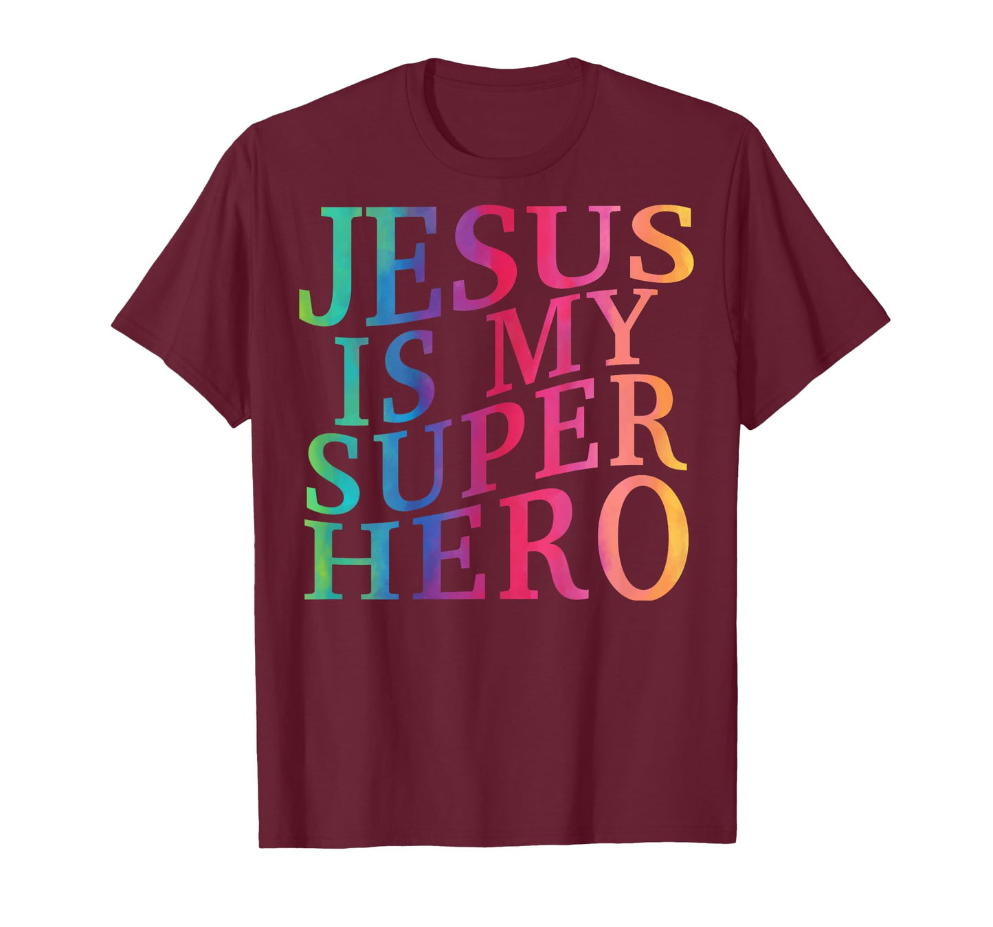 Toddler Jesus is My Superhero Christian God Son Brother Kids T-Shirt