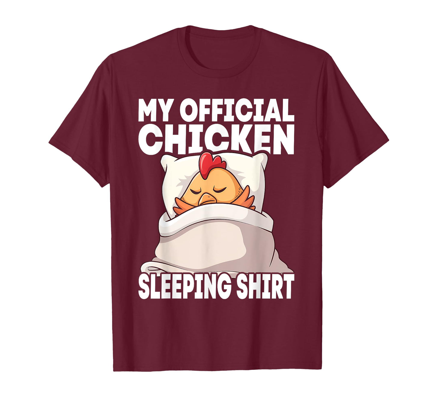 My Official Sleeping PJ Pajama Top Chicken T-Shirt