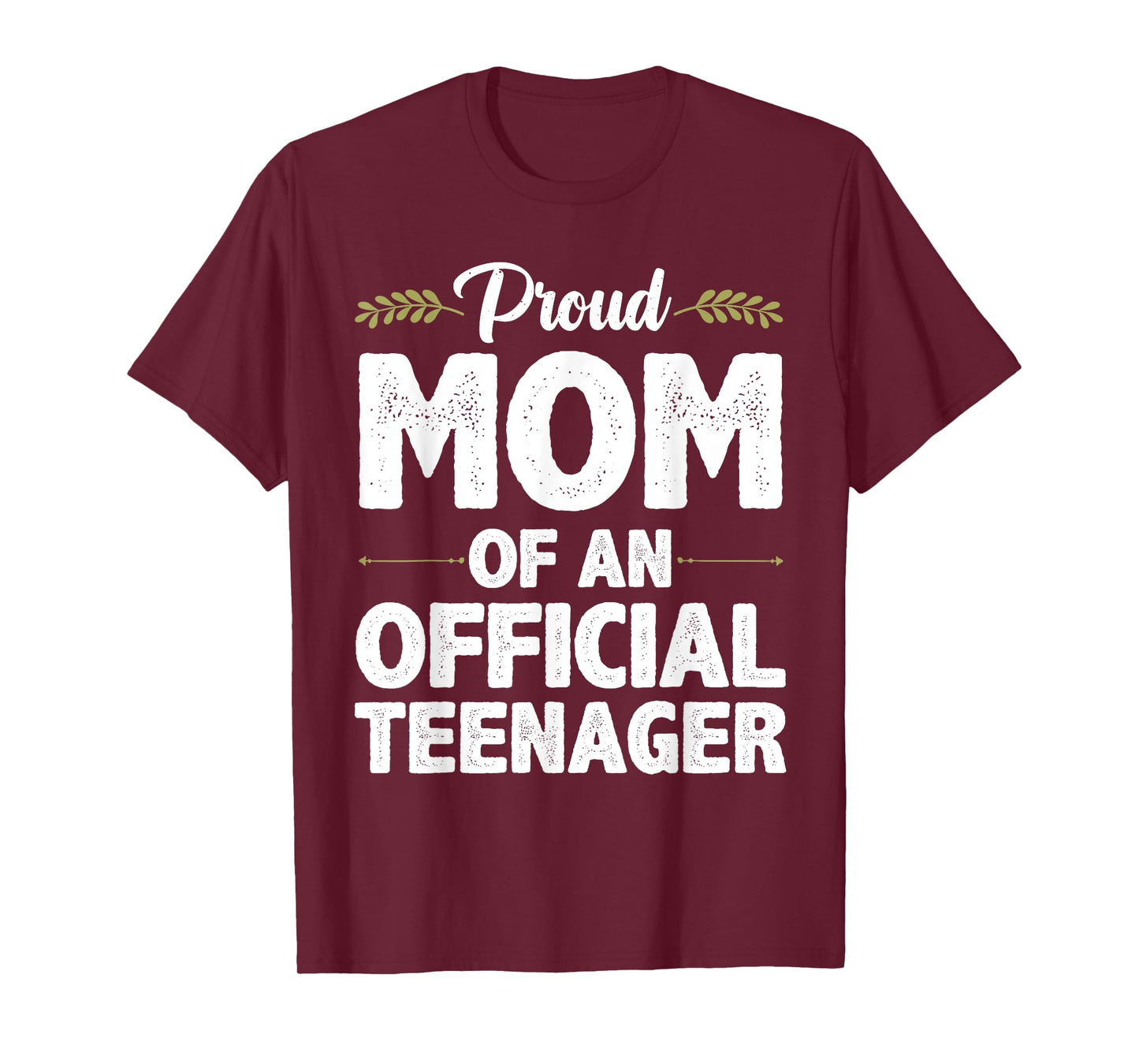 Official Teenager For Proud Mom Mother 13 Year Old B-Day T-Shirt