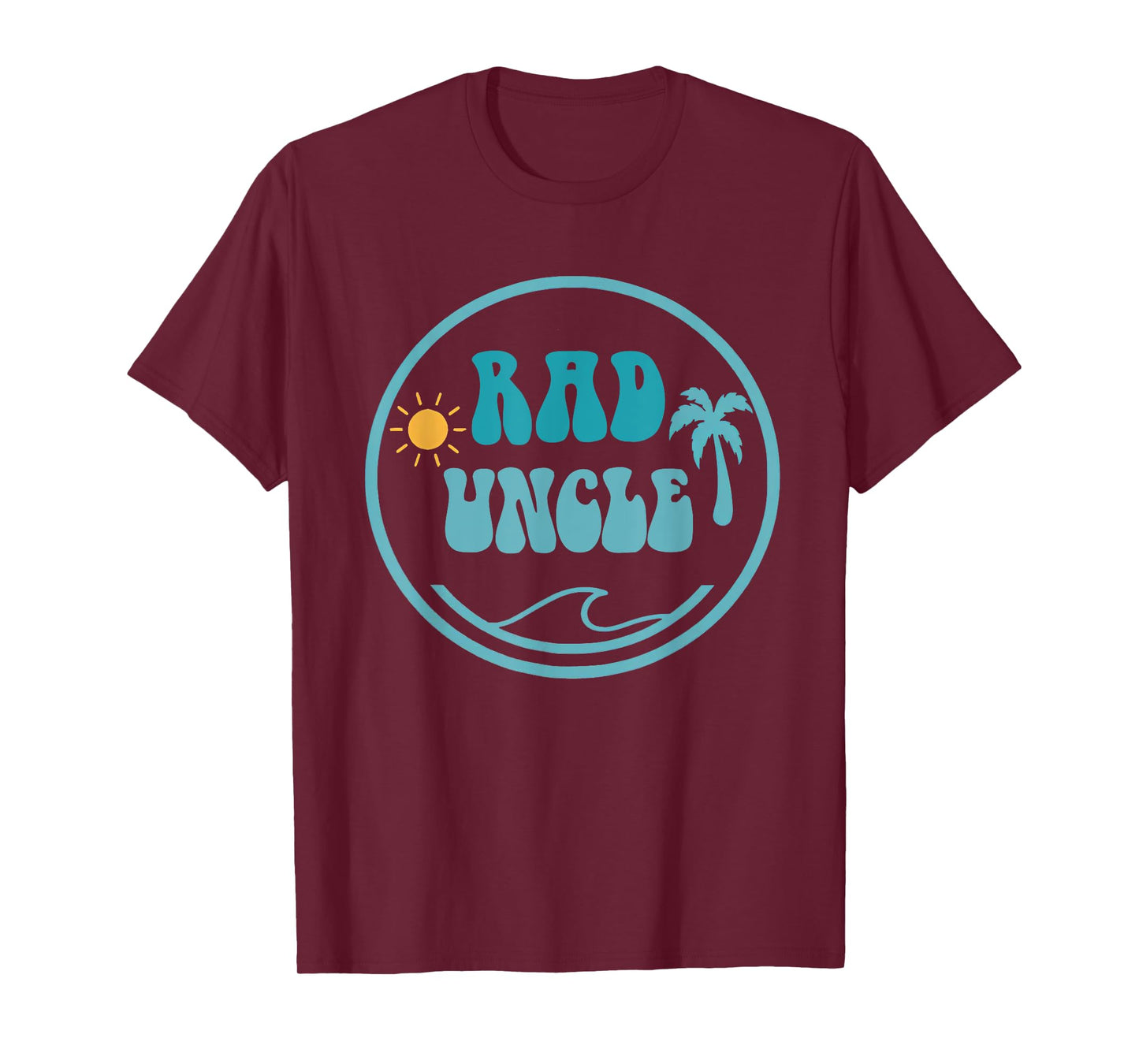 Rad Uncle Surf Matching Birthday The Big One 1st Birthday T-Shirt