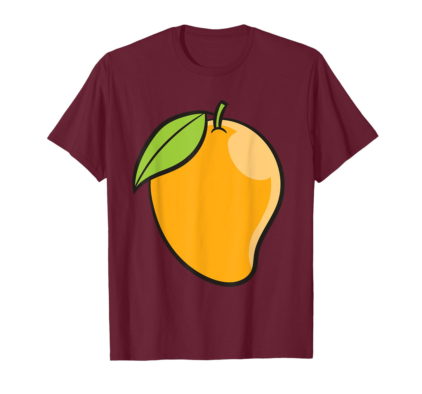Mango Costume Lazy Halloween Costume Funny Mango T-Shirt