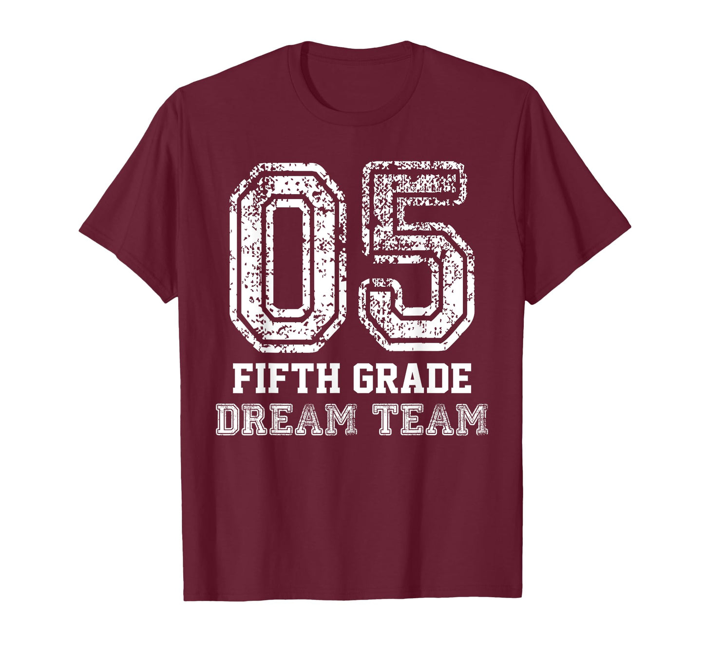 Kids Hello Fifth Back to School 5th Grade Dream Team Teacher T-Shirt