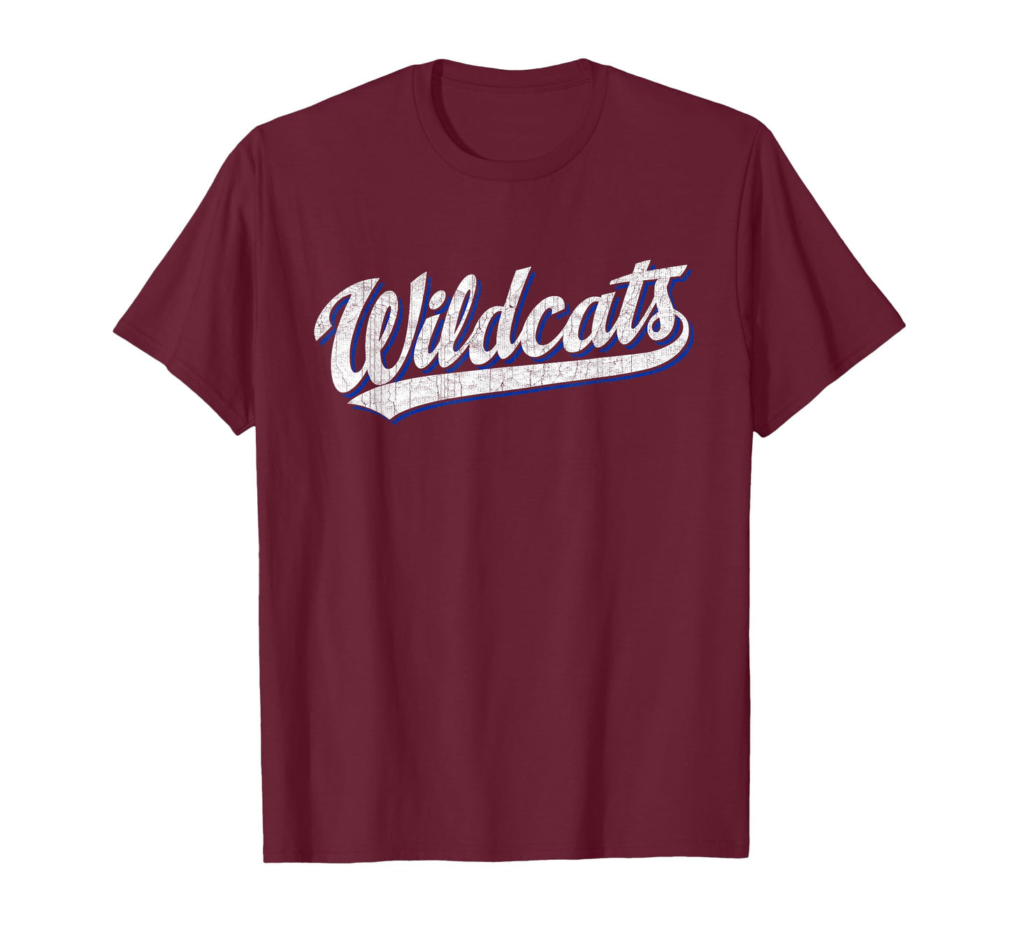 Wildcats Vintage Sports Name Design Gifts Men Women Kids T-Shirt
