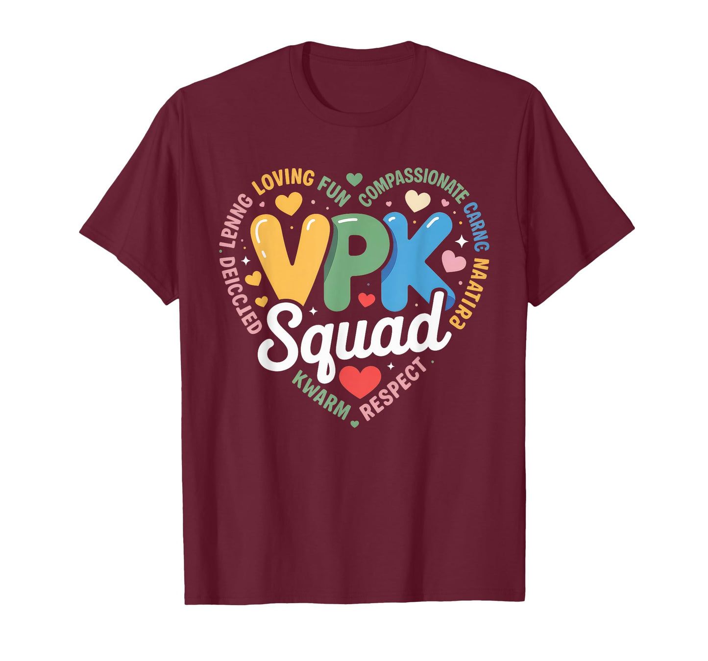 VPK Squad First Day Of VPK Back To School T-Shirt