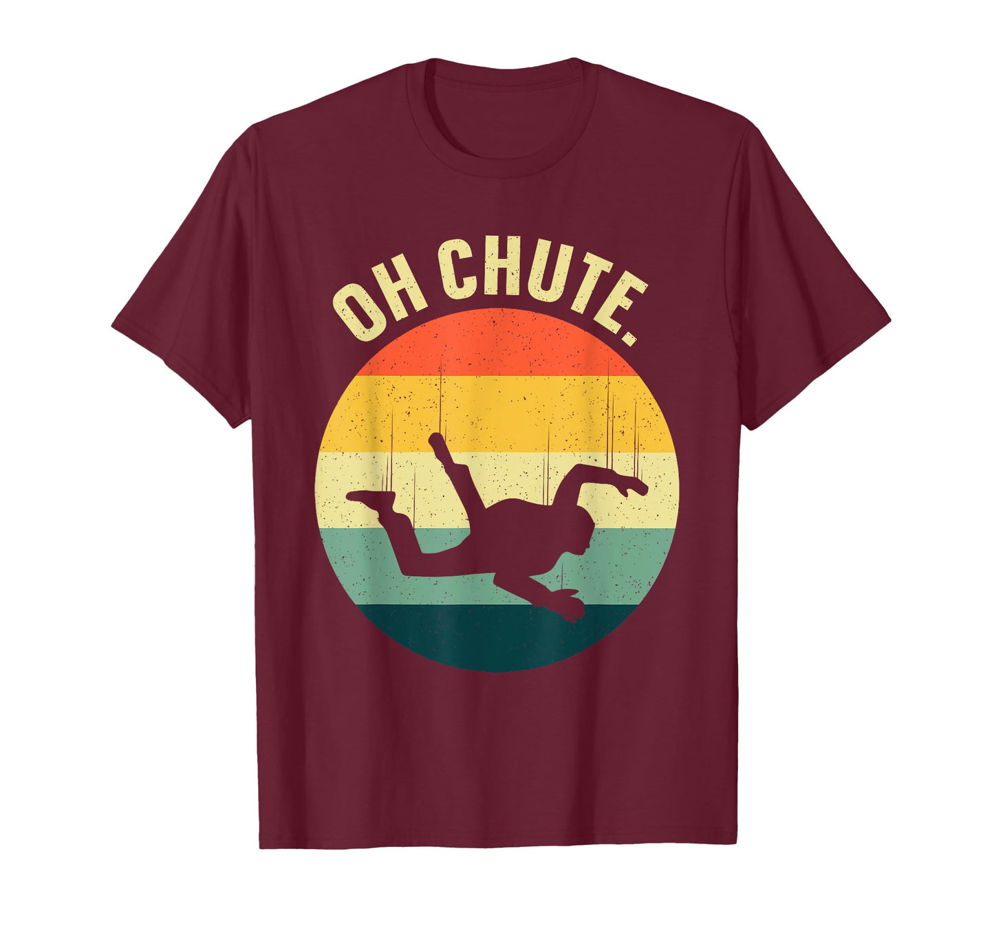 Skydiving Art For Men Women Parachute Skydiver Paragliding T-Shirt