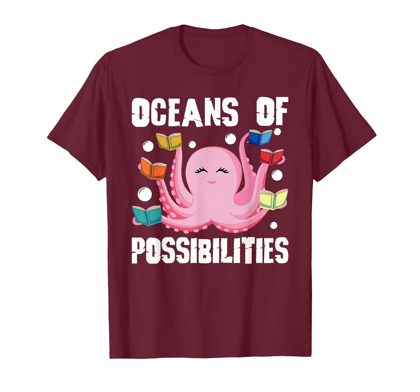 Oceans of Possibilities Summer Reading Octopus T-Shirt
