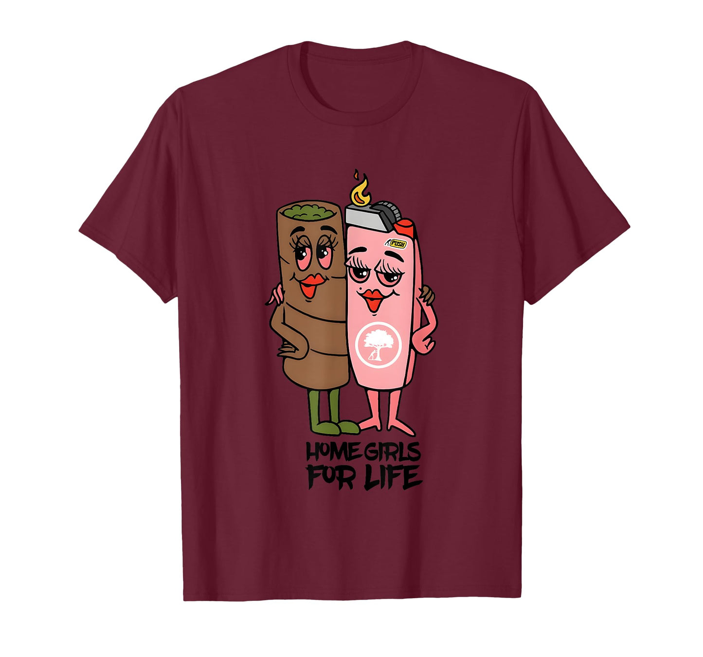 Homies Girls For Life Cute Best Friends T-Shirt