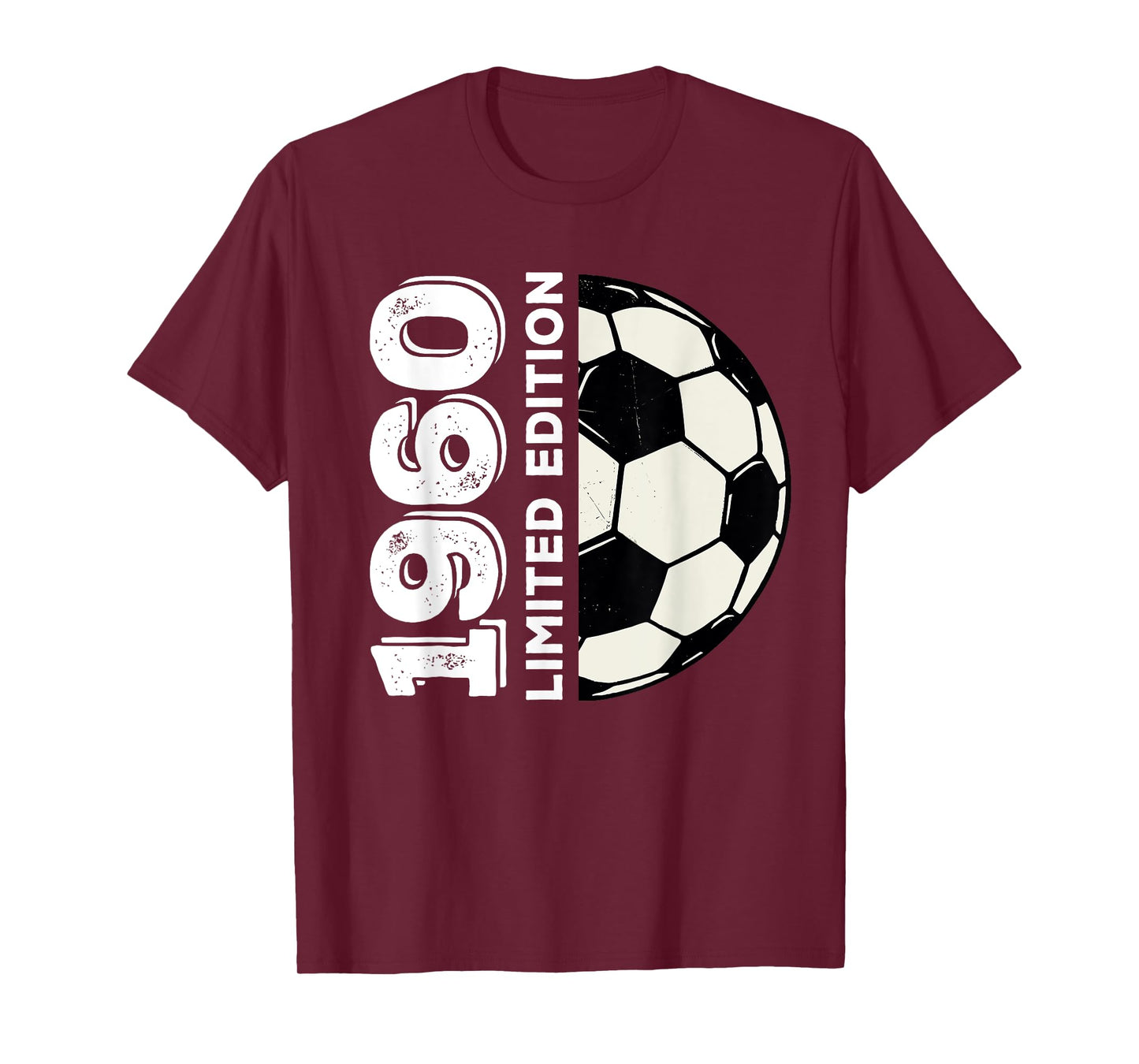 1960 Limited Edition 65th Birthday Soccer Lovers Vintage T-Shirt