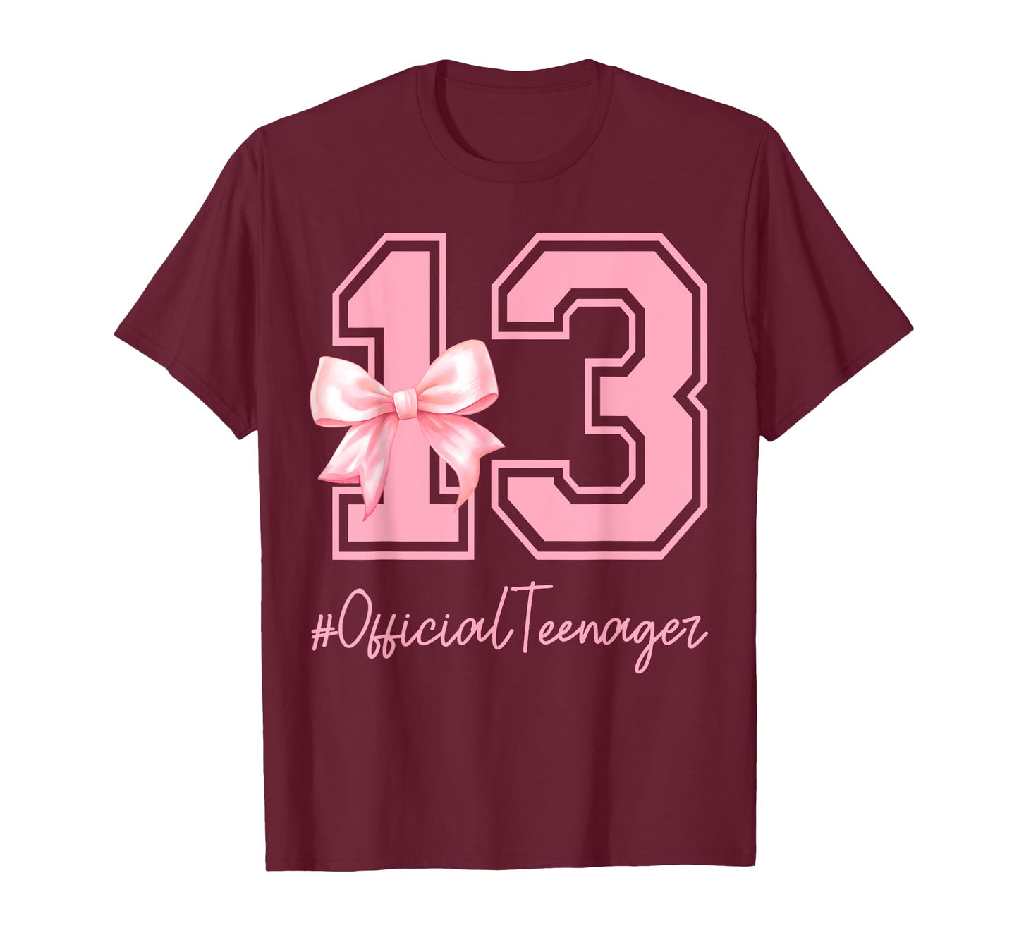 Coquette 13th Birthday Girl Official Teenager 13 Year Old T-Shirt