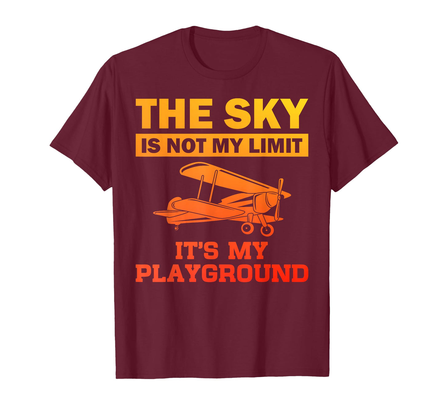 Funny Pilot Design For Men Women Aviation Airplane Pilot T-Shirt