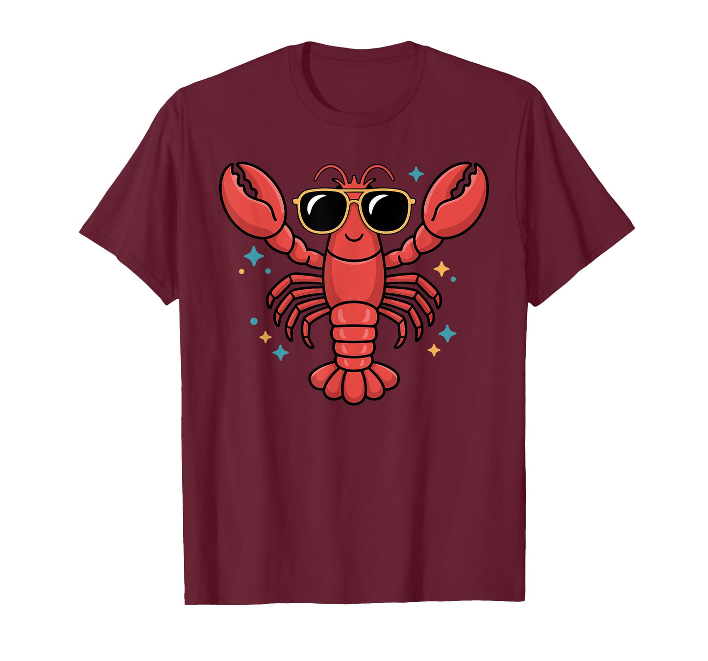 Funny Lobster Art for Men Women Kids Toddlers Lobster Lover T-Shirt