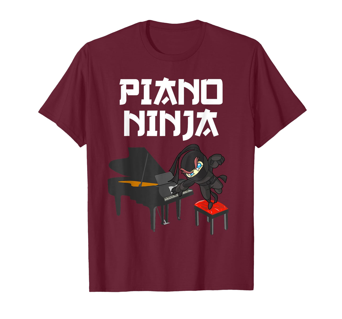 Funny Piano Novelty For Men Women Kids Music Piano Player T-Shirt