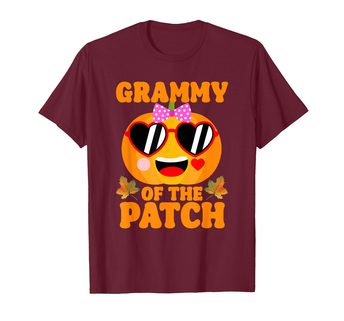 Grammy Of The Patch Pumpkin Halloween Family Matching T-Shirt